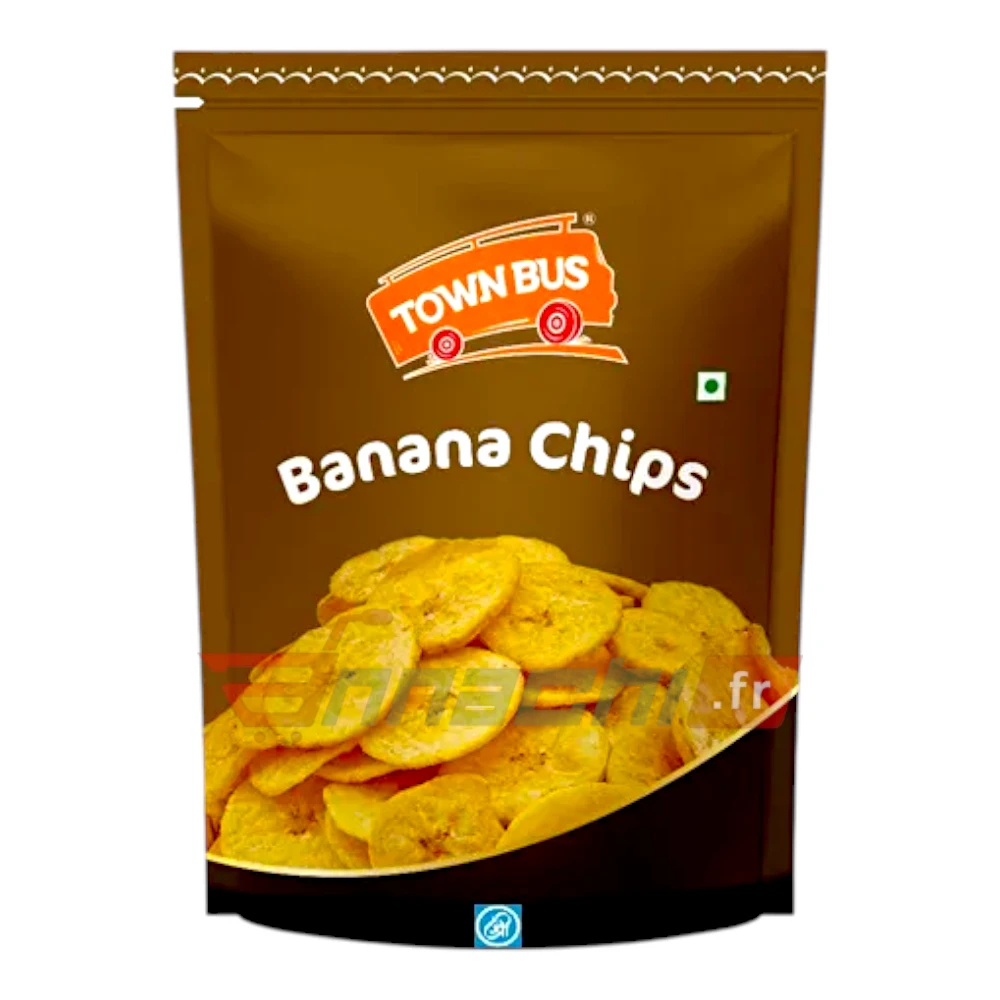 Town Bus Banana Chips 340g