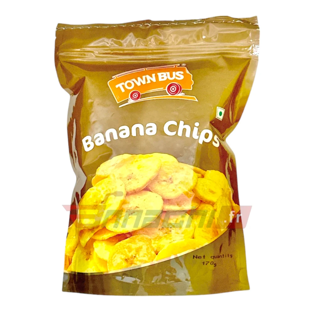 [SNCK-1024] Townbus Banana Chips GRB Town Bus 170g