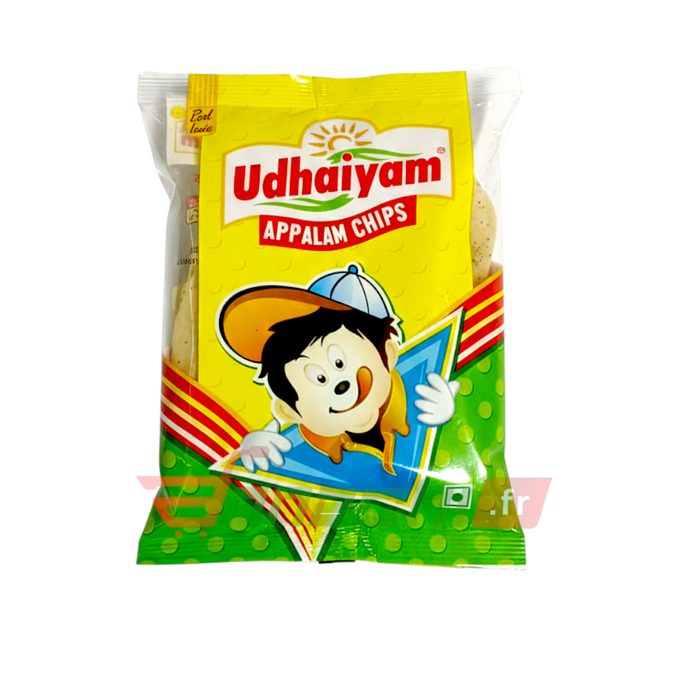 Tasty Nibbles Udhaiyam Appalam Chips (appalapoo) 100g