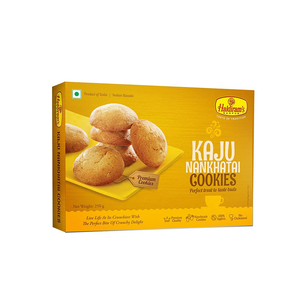 [SNCK-3033] Haldiram Kaju Nankhatai Cookies 250g