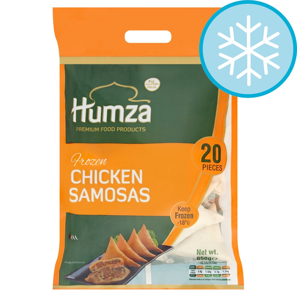Humza Chicken Samosa 20 Pieces 650g