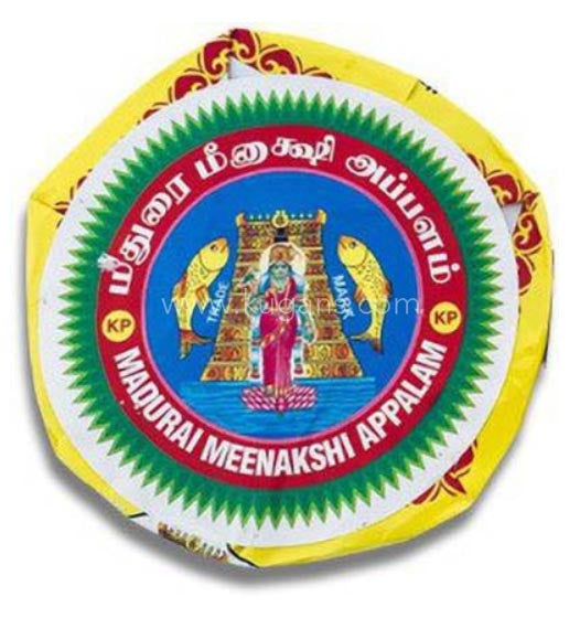 Angel Madurai Meenakshi Pappad 200g