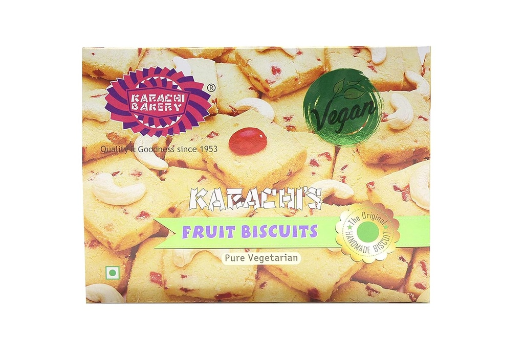Karachi Bakery Vegan Fruit Biscuit