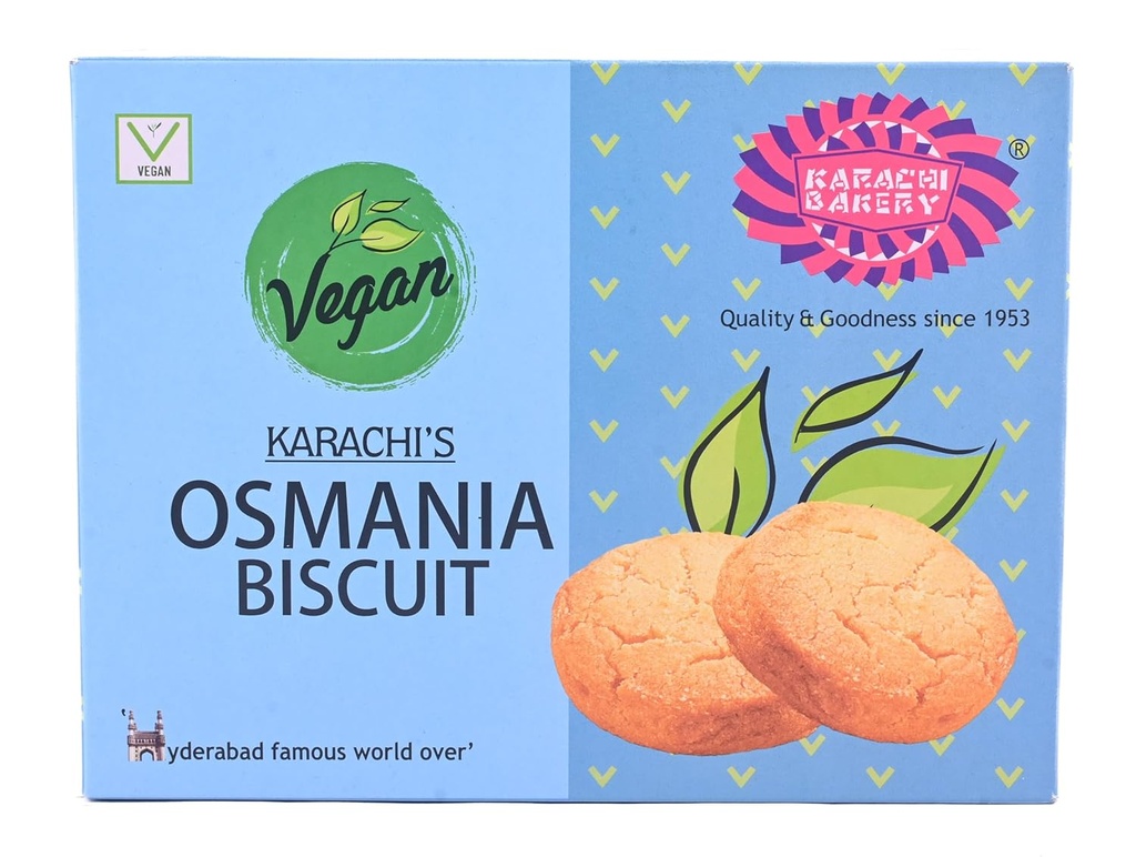 Karachi Bakery Vegan Osmania Biscuits 400g