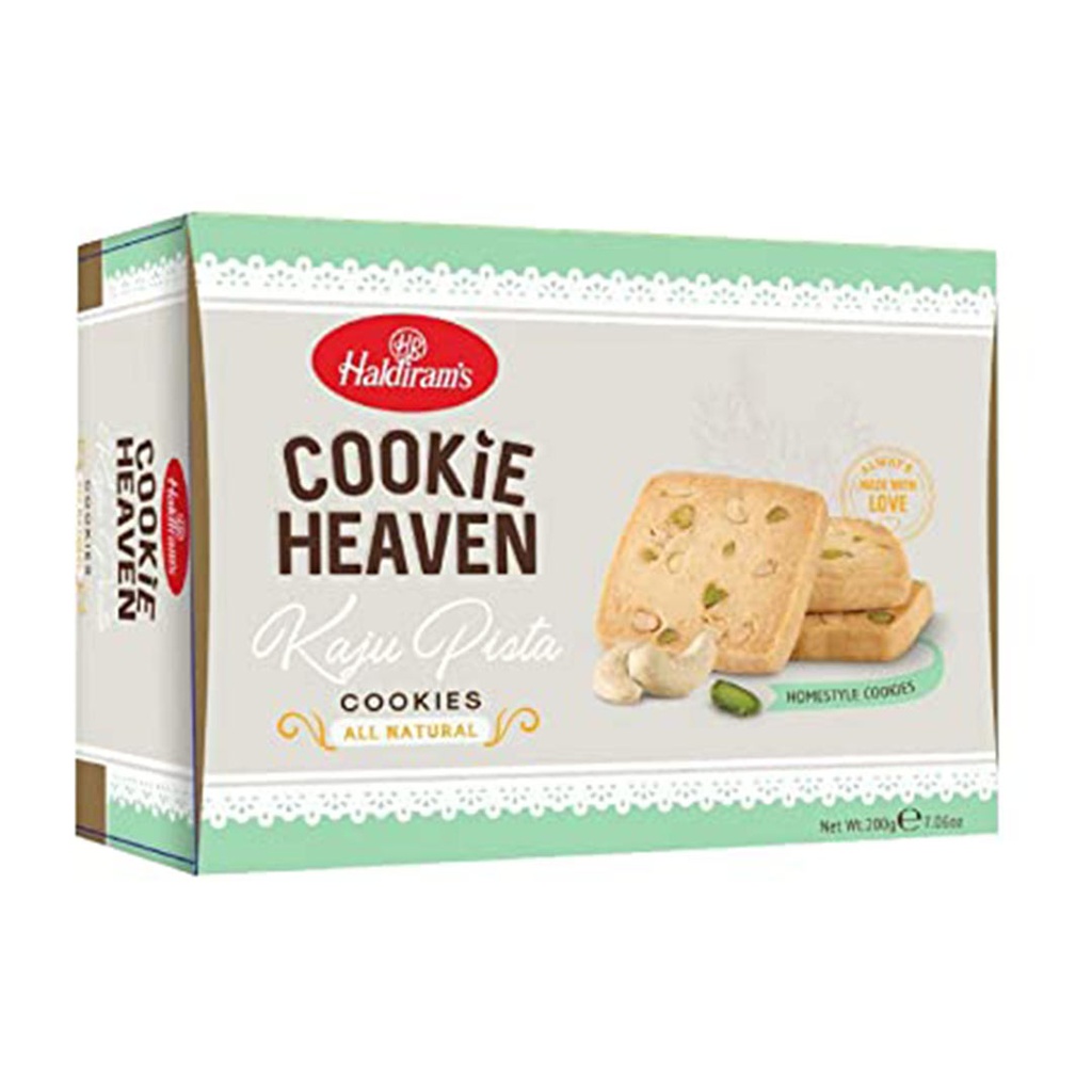 Haldiram's Cookie Heaven Kaju Pista Cookies 200g