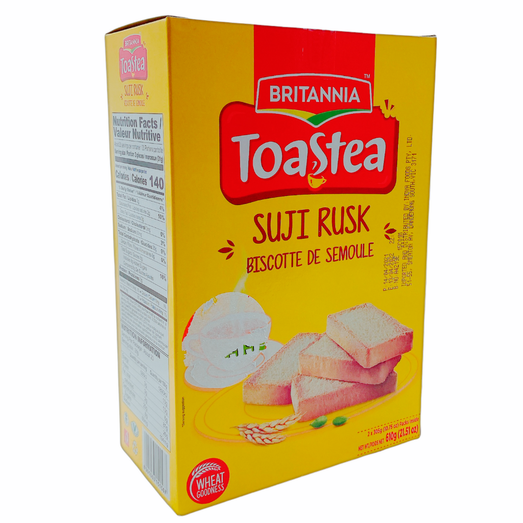 Britannia Wheat Suji Rusk 610g