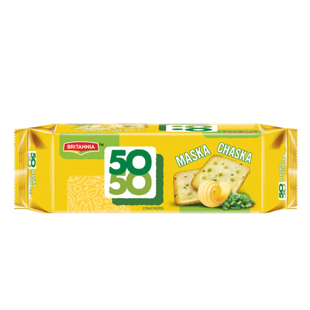 [SNCK-3069] Britannia 50 50 Maska Chaska Crackers 62g