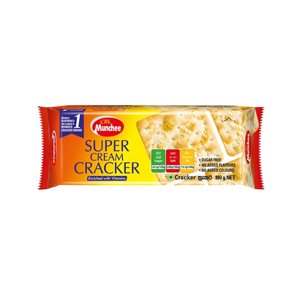 [SNCK-3079] Munchee Super Cream Cracker 190g