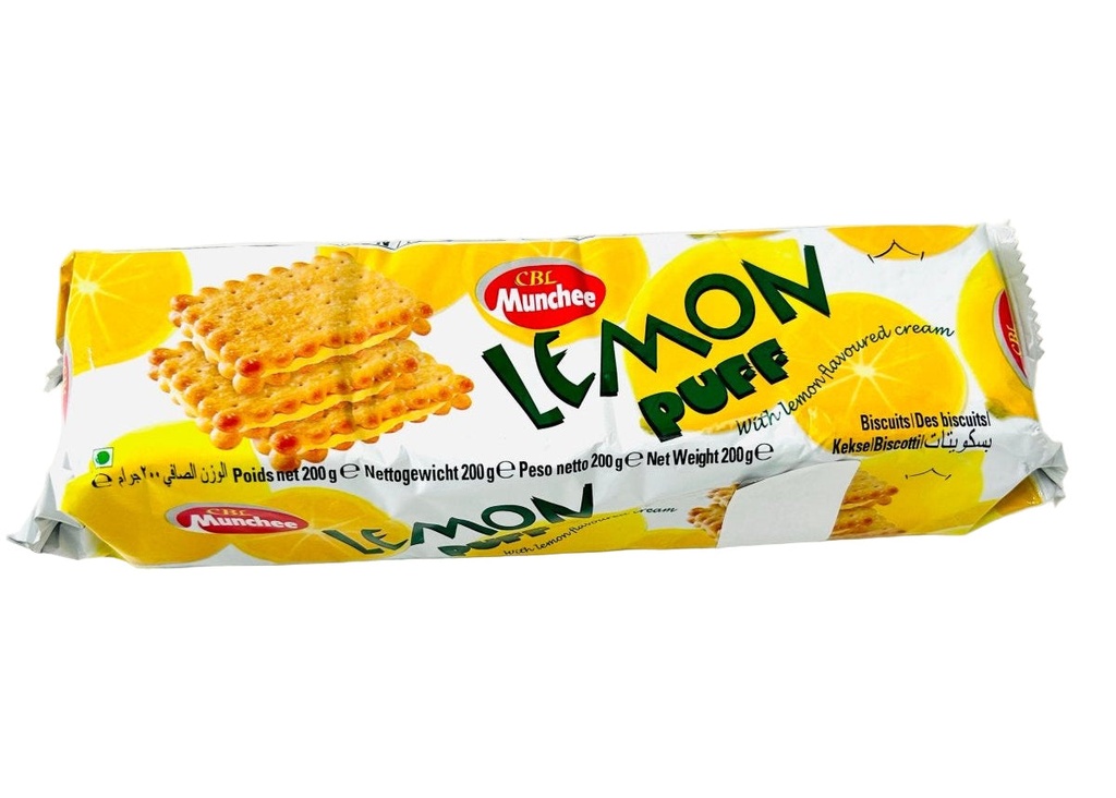 Munchee Lemon Puff Biscuits 200g