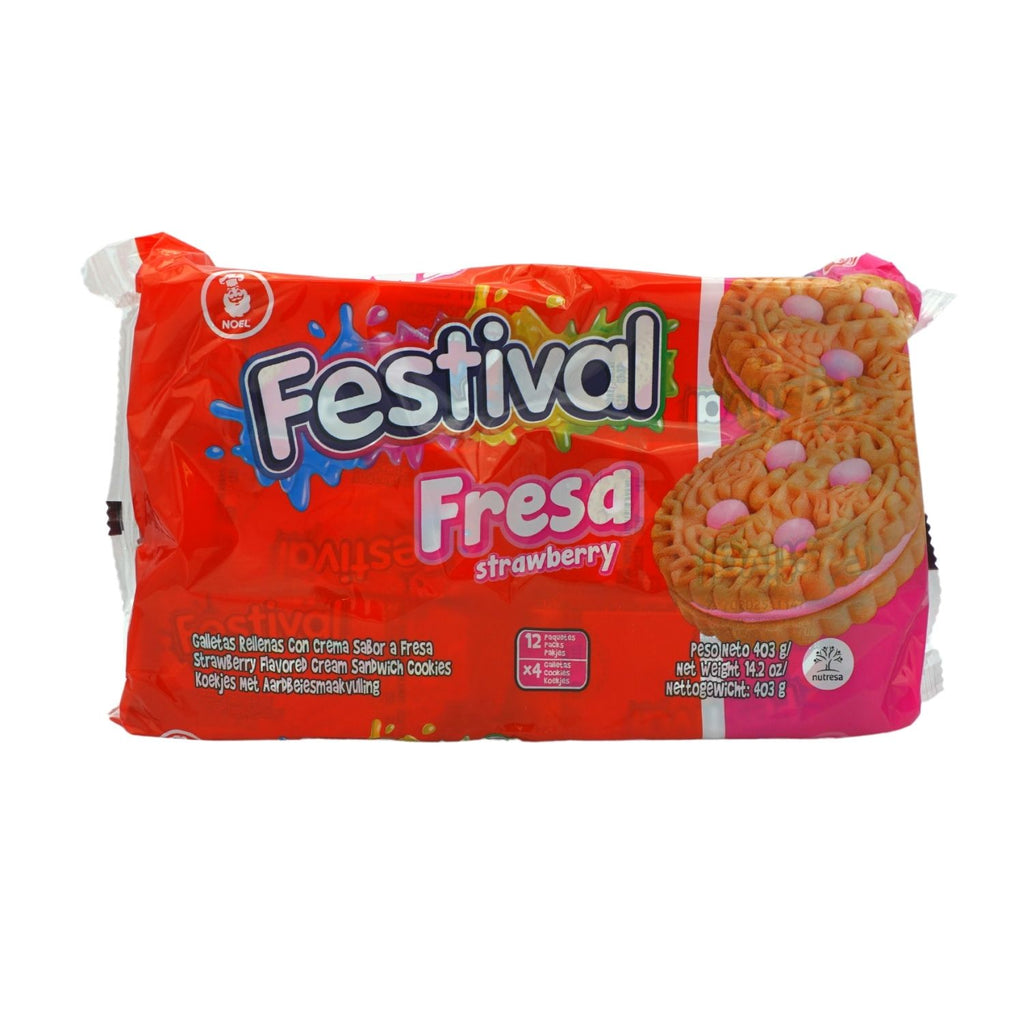 [SNCK-3088] Festival Strawberry Cookies 403g