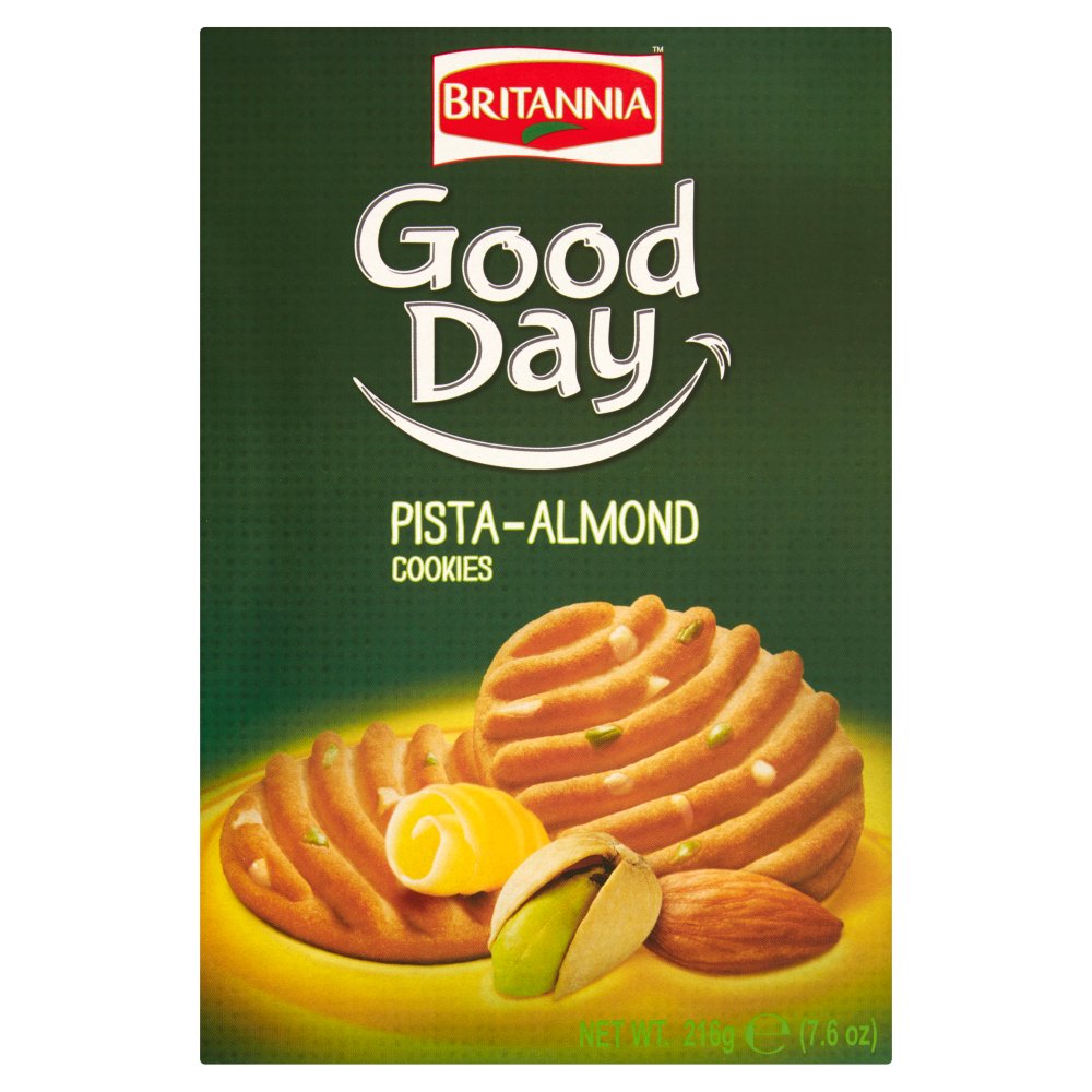 [SNCK-3098] Britannia Good Day Pista & Almond Cookies 216g