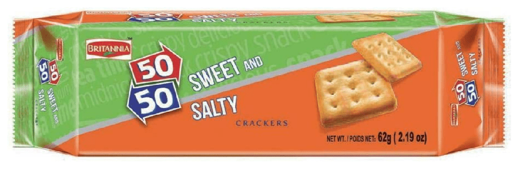 [SNCK-3102] Angel Britannia 5050 Crackers Sweet And Salty 62g