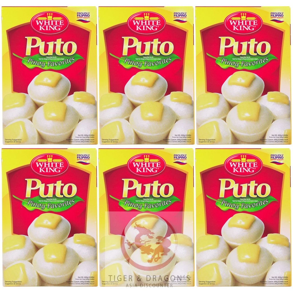 White King Puto Steamed Cake Mix 400g