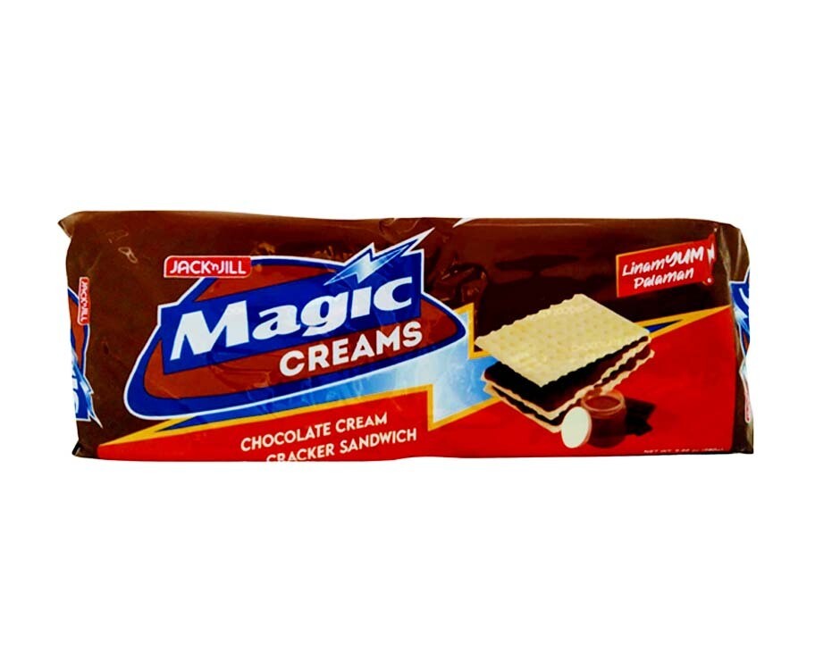 [SNCK-3119] Jack 'n Jill Magic Creams Chocolate Cream Cracker Sandwich