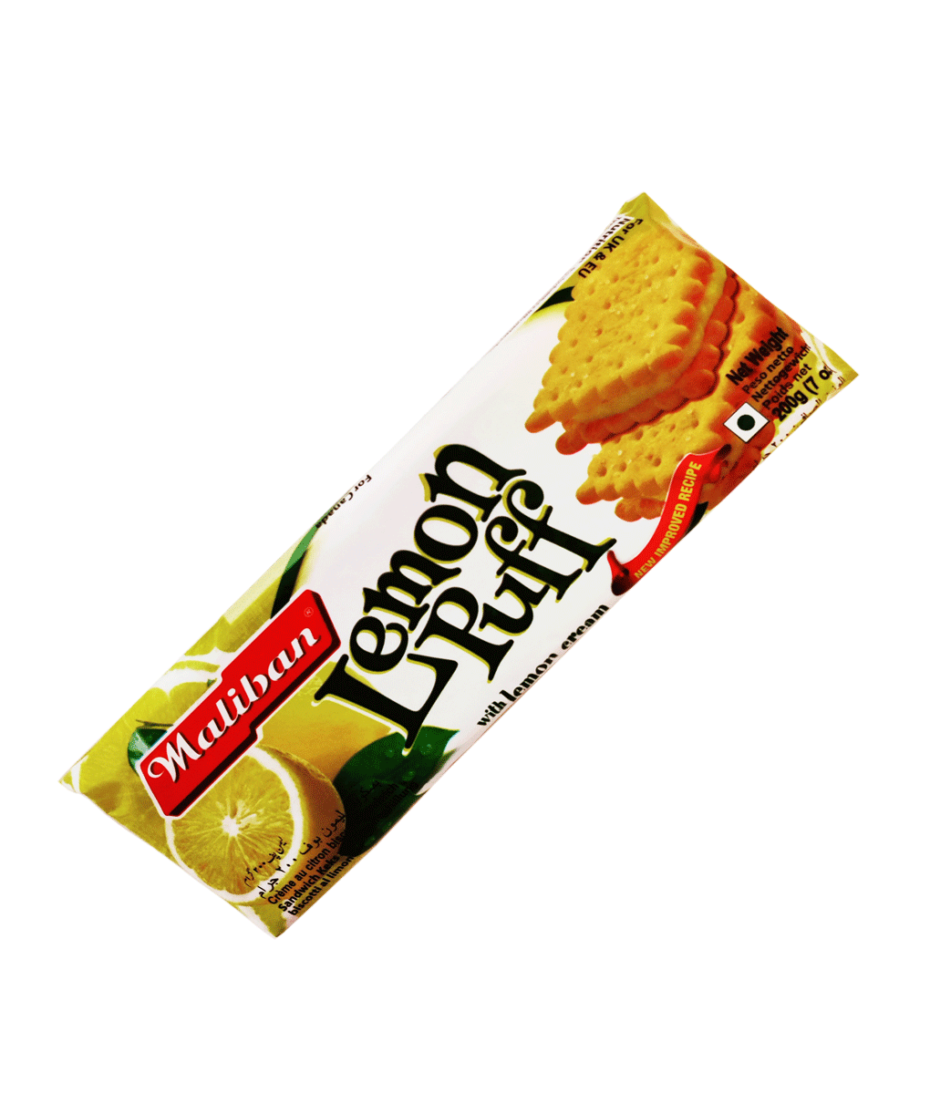 Maliban Lemon Puff Cream Biscuit 200g