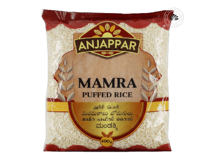 Anjappar Puffed Rice (Mamra) 400g