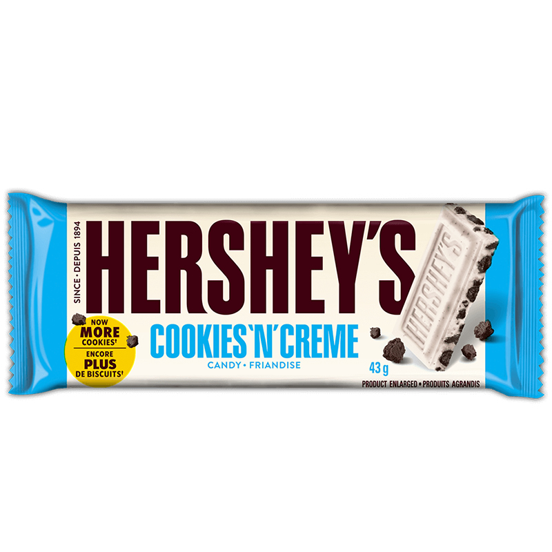 Hershey's Cookies Cream Bar 43g