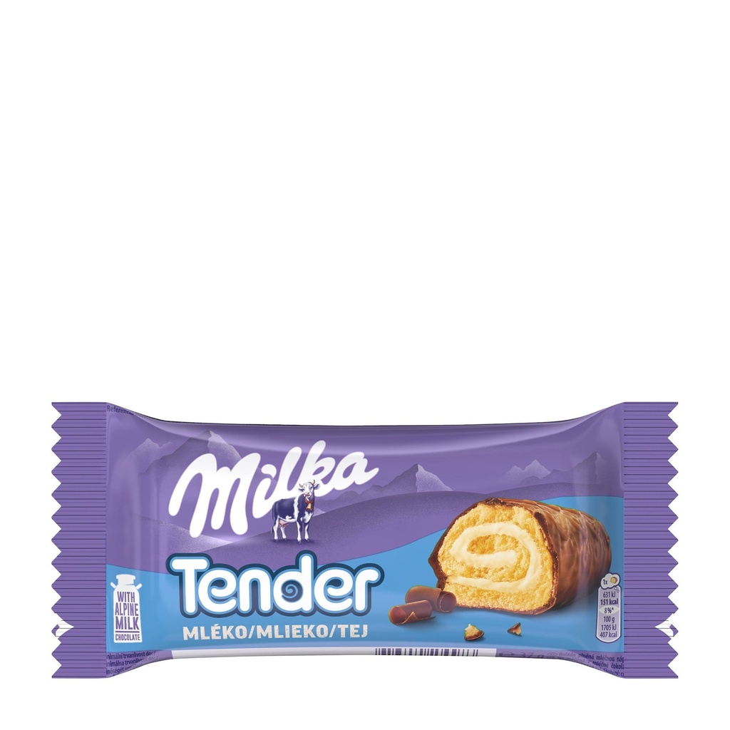 Milka Tender Milk Biscuit Roll 37g