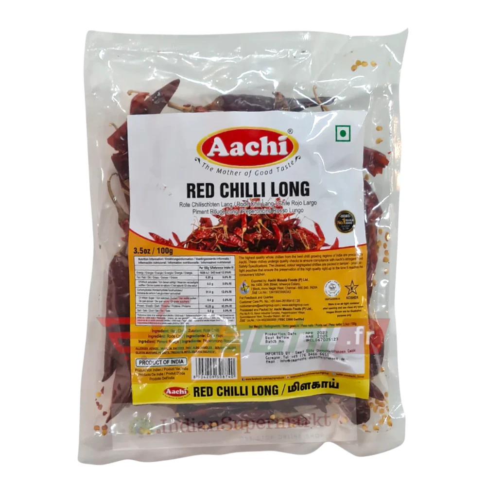 Tasty Nibbles Aachi Red Chilli Long 100g
