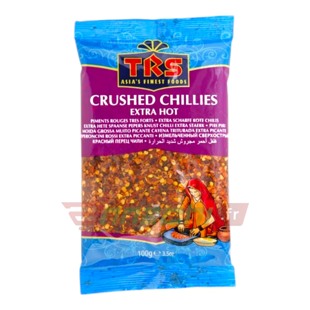 TRS Crushed Chillies Extra Hot Kruszone Chilli 100g