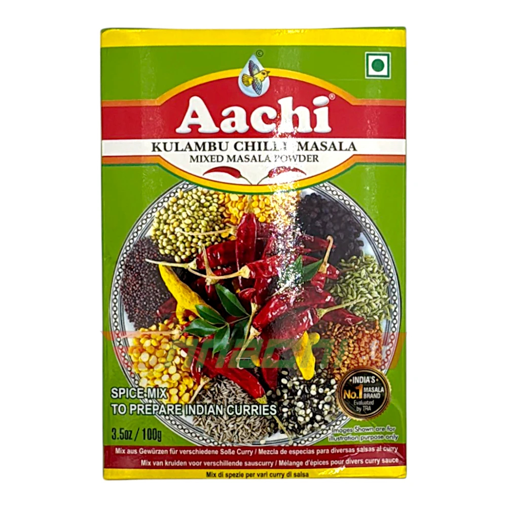 [SPIC-3022] Tasty Nibbles Aachi Kulambu Chilli Masala 100g