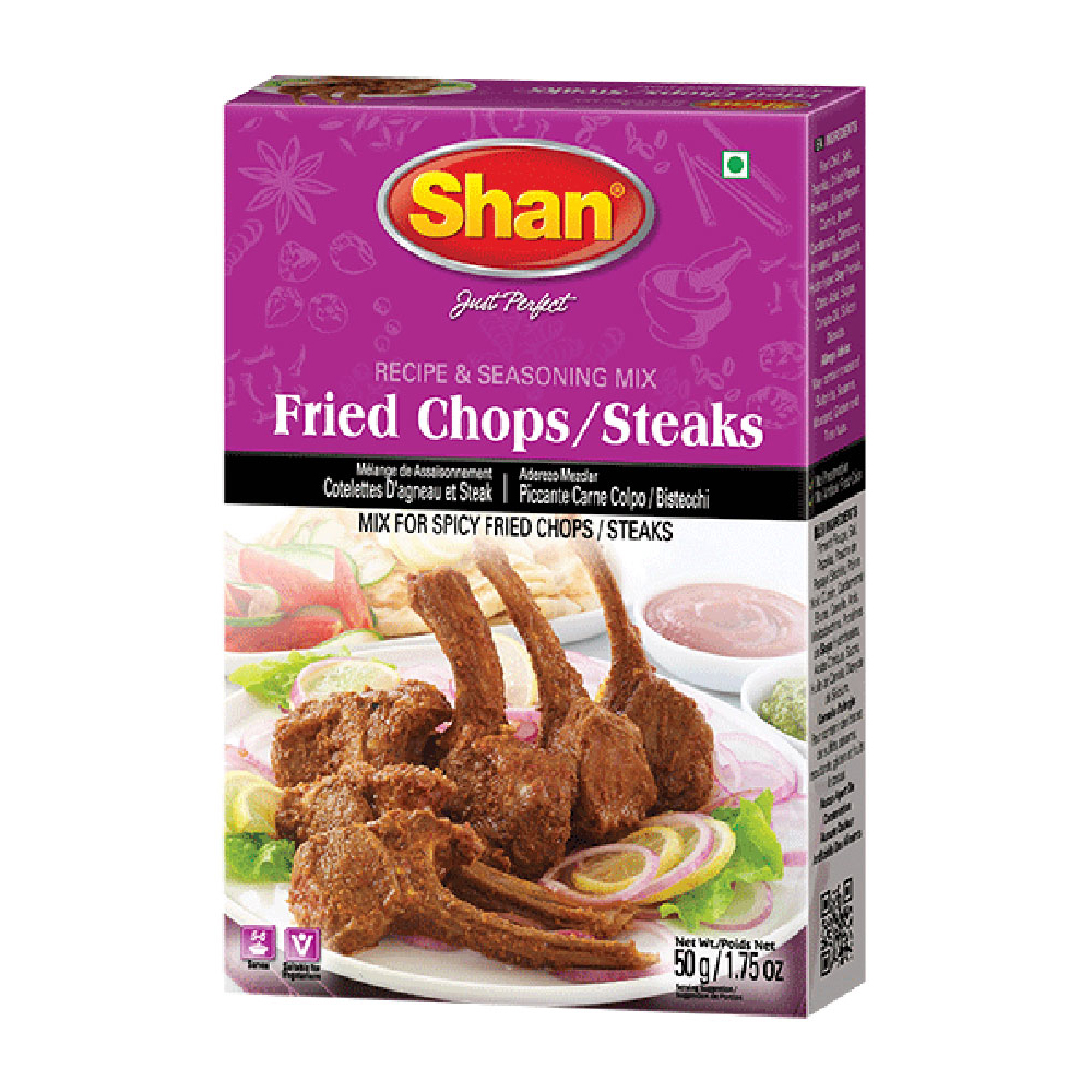 Shan Fried Chops/Steaks Recipe & Seasoning Mix 50g