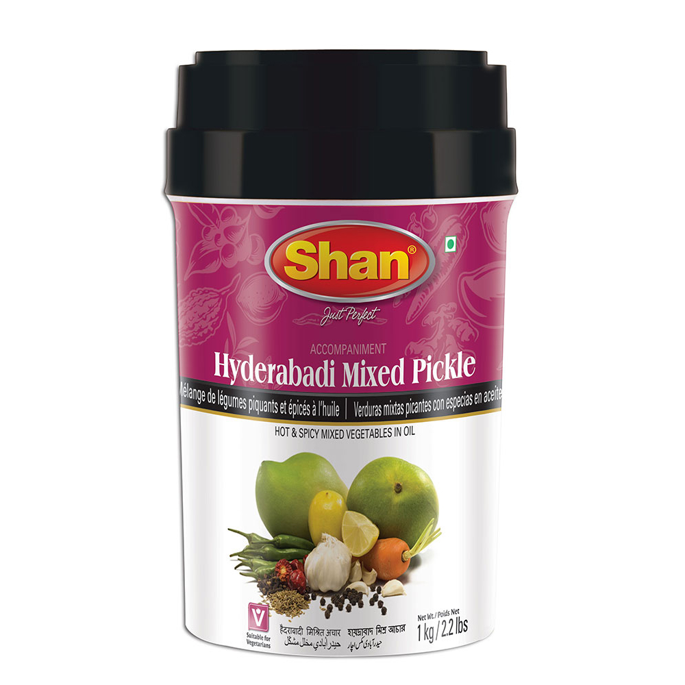 [SPIC-3148] Shan Hyderabadi Mixed Pickle 1kg