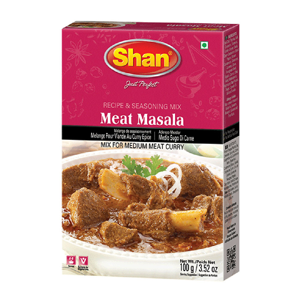 Shan Meat Masala Recipe & Seasoning Mix 100g