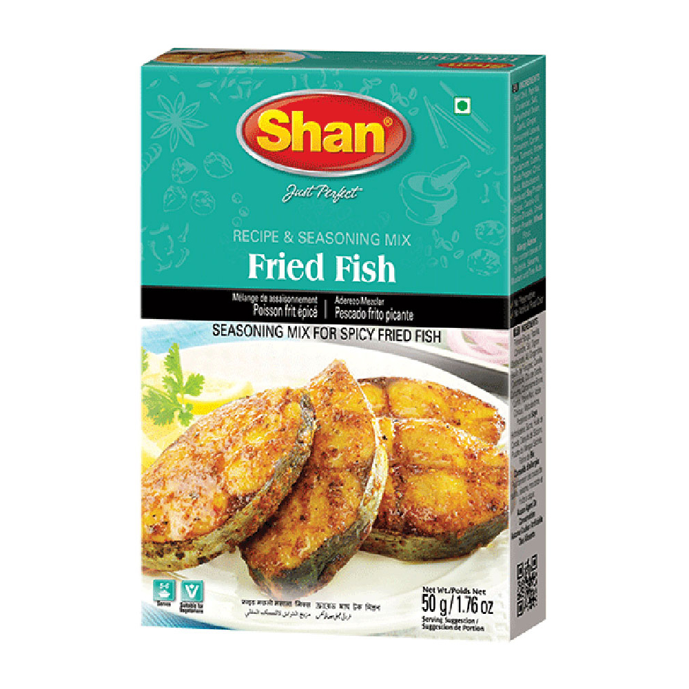 [SPIC-3184] Shan Seasoning Mix Spicy Fried Fish 6x50g