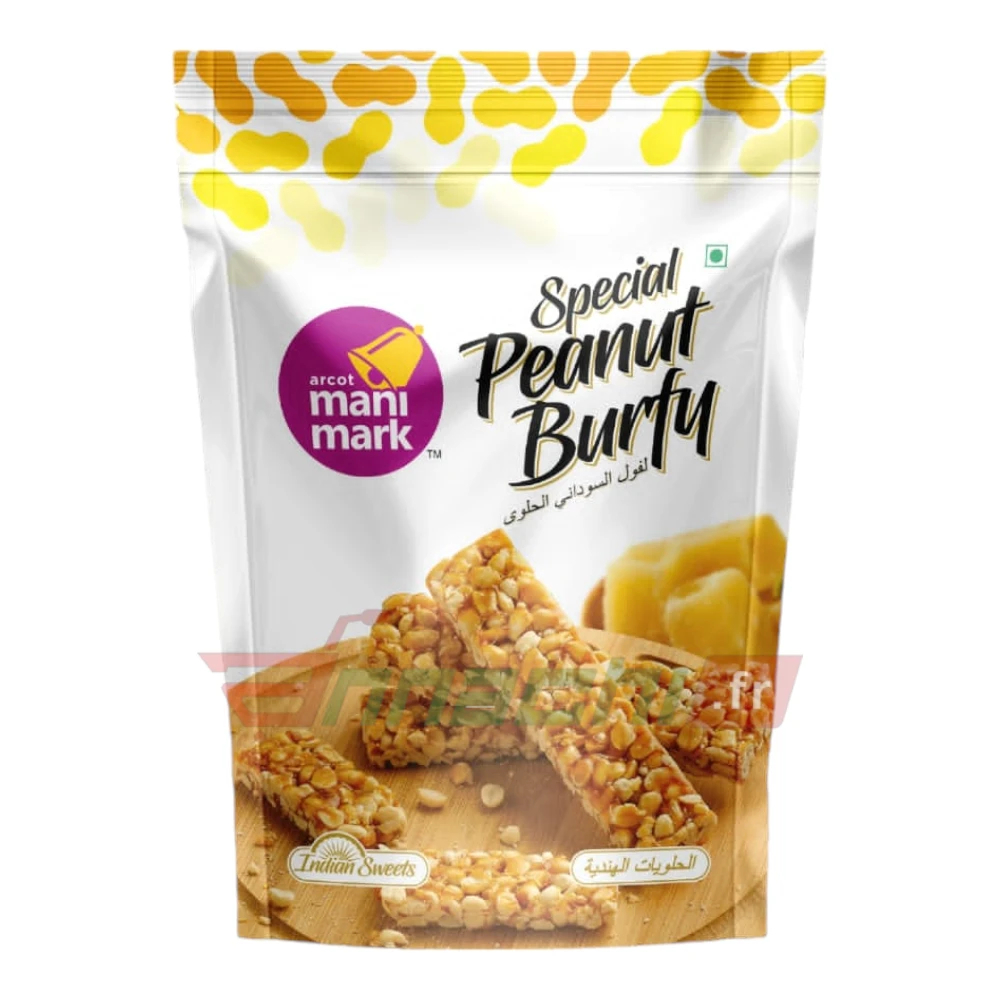 [SWTS-1002] Tasty Nibbles Manimark Special Sliced Peanut Burfi 200g