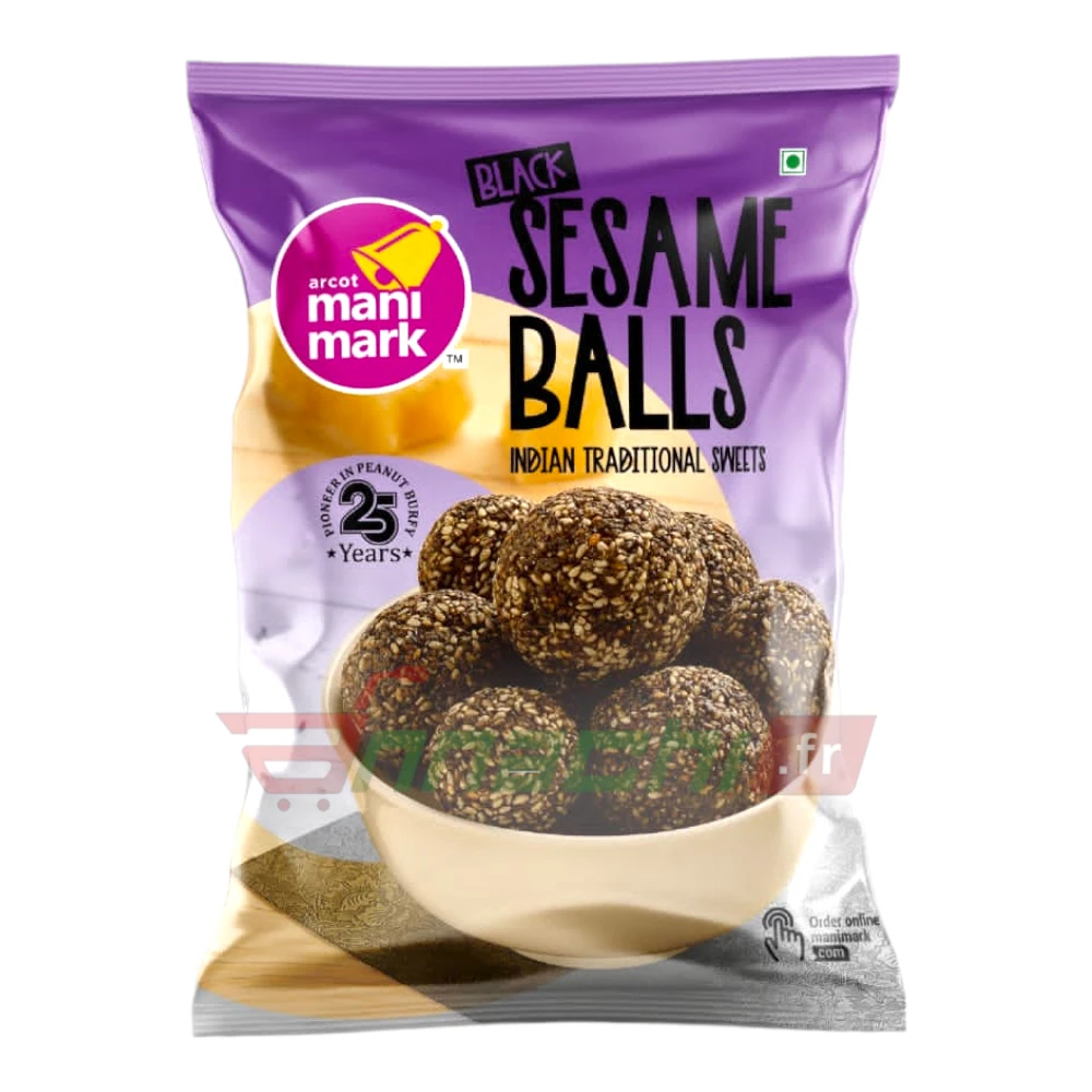 Tasty Nibbles Manimark Black Sesame Balls 150g