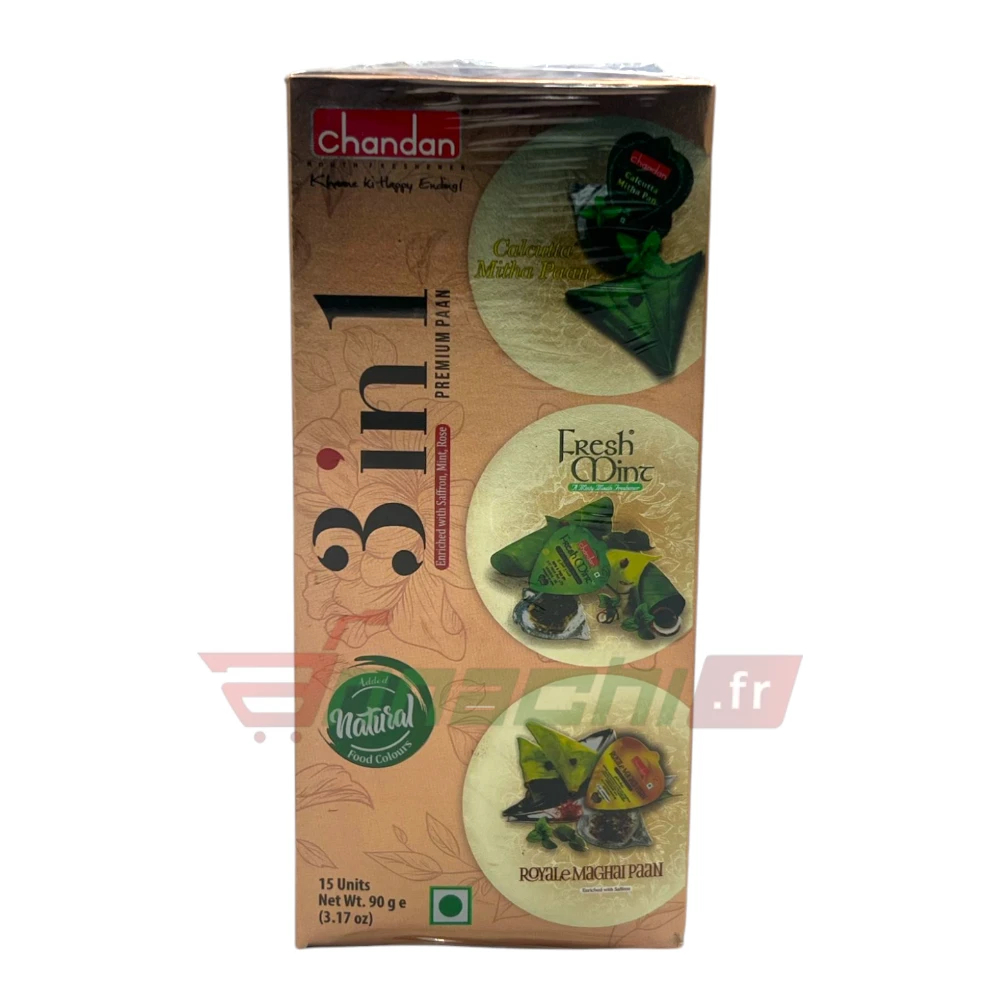 Tasty Nibbles Chandan 3 In 1 Mukhwas/Mouth Freshener 90g