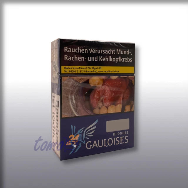 [TOBC-1009] Gauloises 1 Stange Blondes Blau Zigaretten 8x 27 Stück/10,00