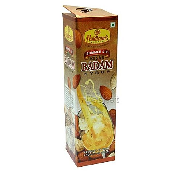 Haldiram's Syrup - Kesar Badam 700ml