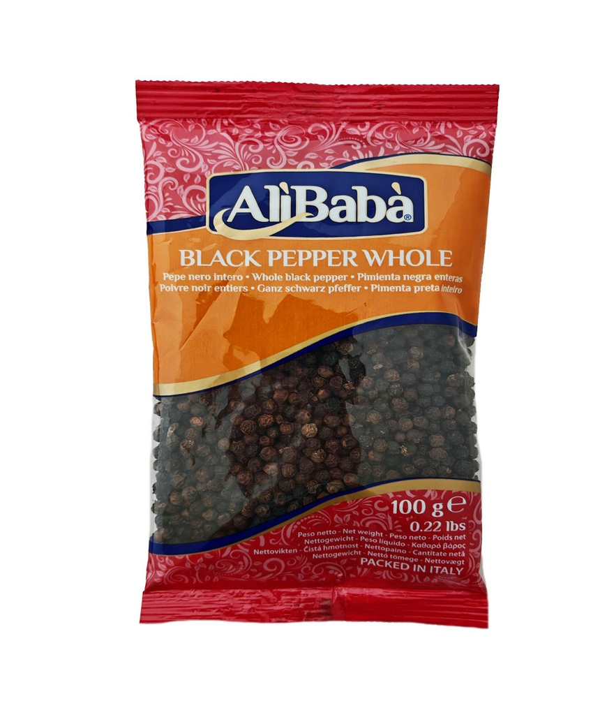 Alibaba Black Pepper Whole 100g
