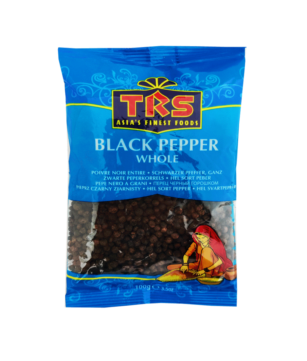 TRS Black Pepper Whole 100g