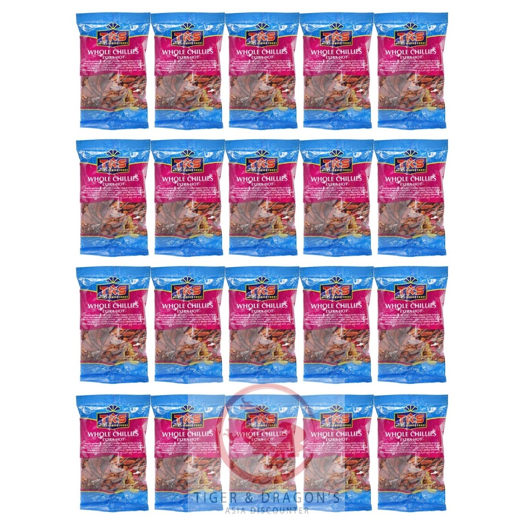 [SPIC-1088] TRS Chillies Extra Hot Whole 50g