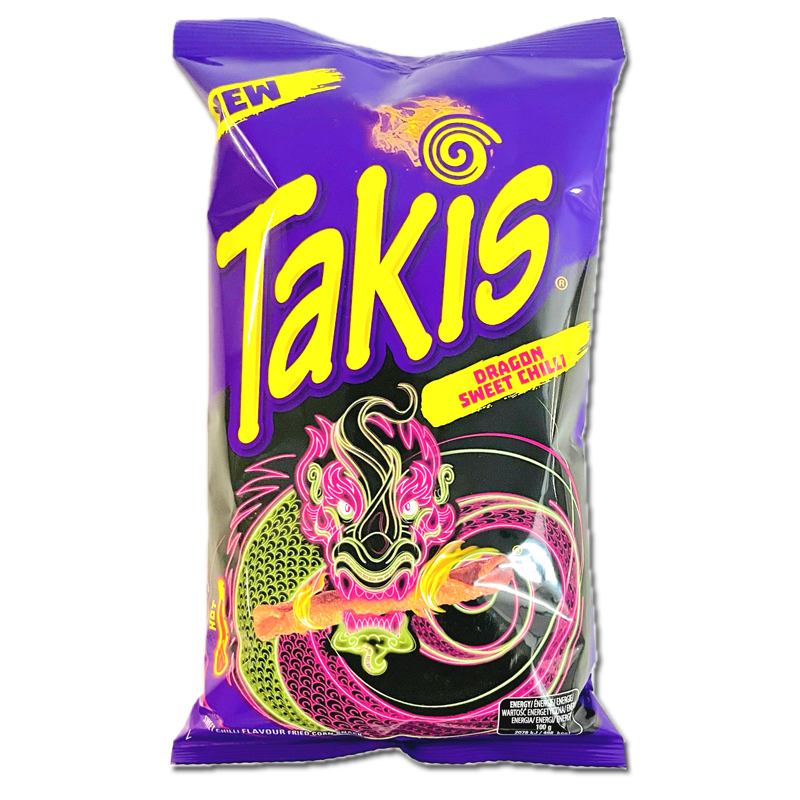 [SPIC-2016] Takis Chips - Dragon Sweet Chili - [USA] 100g