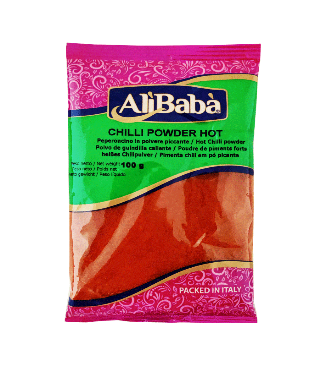 [SPIC-2028] AliBaba Chilli Powder Extra Hot 100g