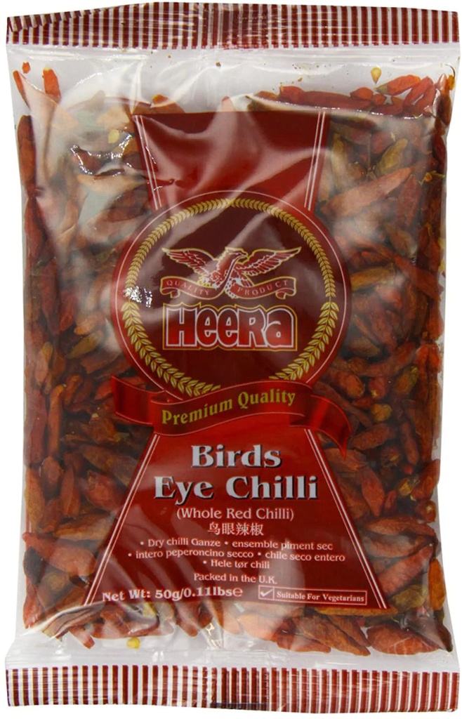 [SPIC-2030] Heera Birds Eye Chilli 50g