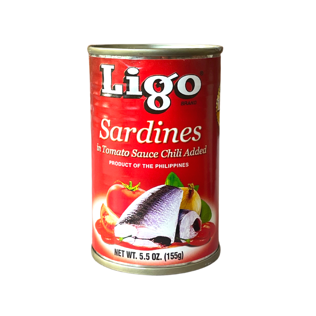 Ligo Sardines, In Tomato Sauce, Chili Added