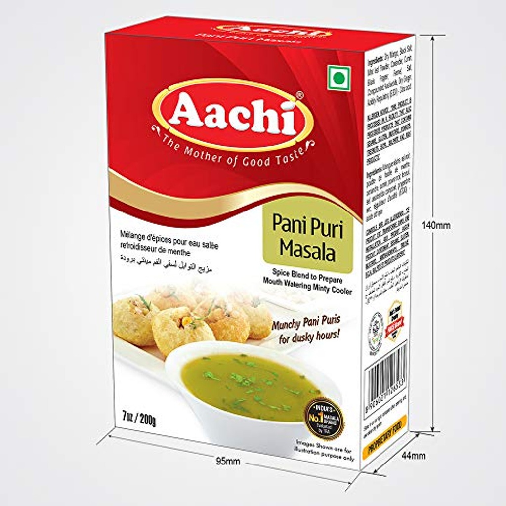 Aachi Pani Puri Masala 200g