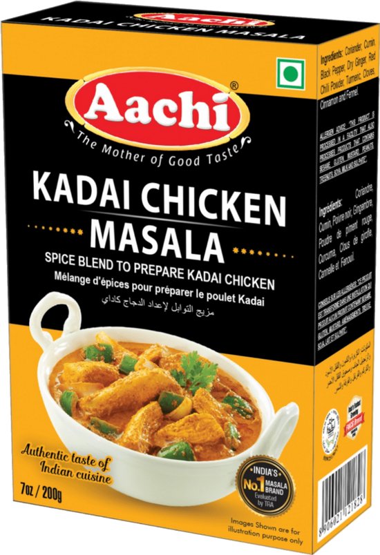 [SPIC-3039] Aachi Kipkruiden - Kadai Chicken Masala 100g
