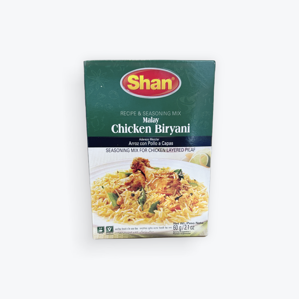 Shan Recipe & Seasoning Mix, Malay Chicken Biryani 60g