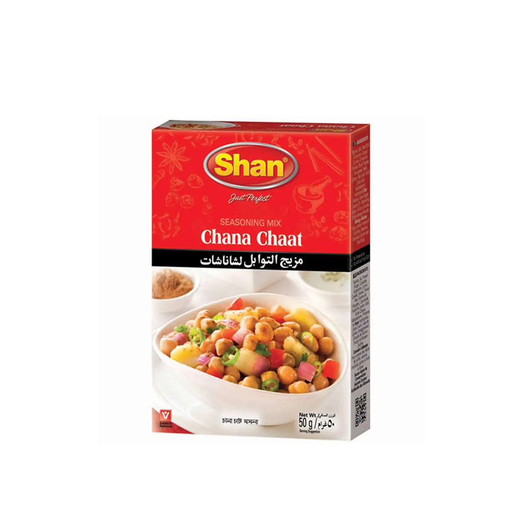 Shan Seasoning Mix - Chana Chaat - Masala 50g