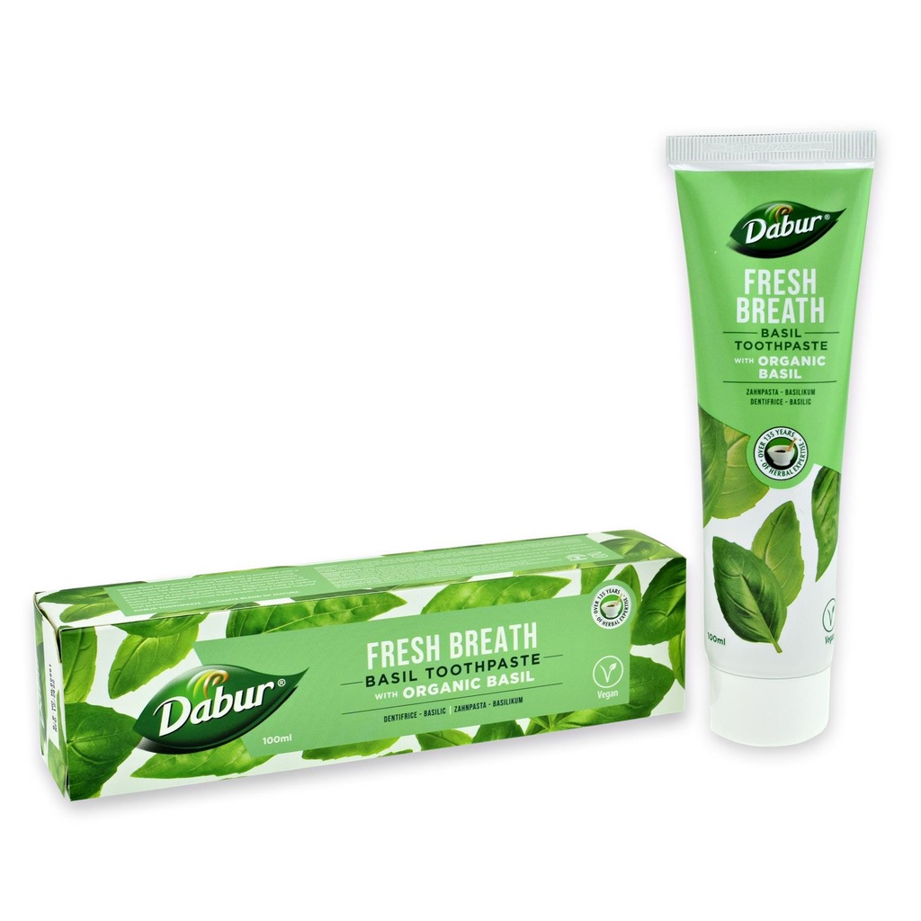 [SPIC-4001] Dabur Basil Herbal Toothpaste 100g