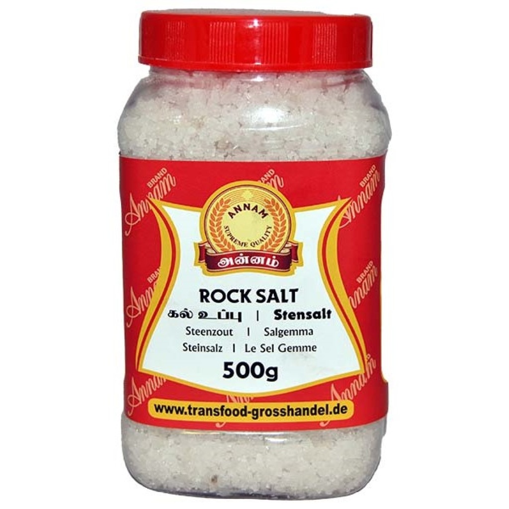Annam Indian Rock Salt 500g