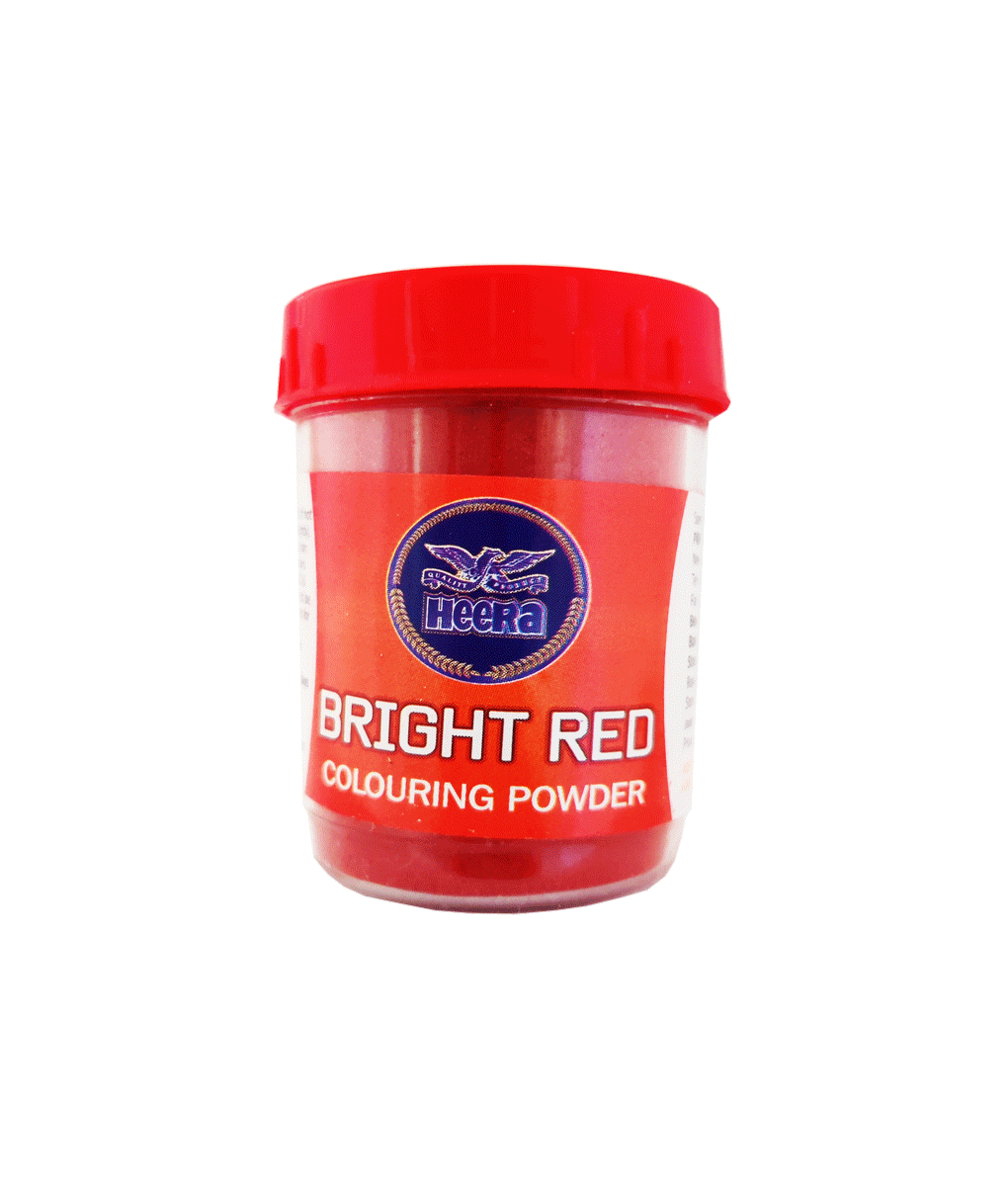 Heera Bright Red Food Colour 25g