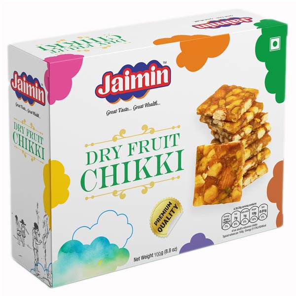 Jaimin Dry Fruit Chikki 100g