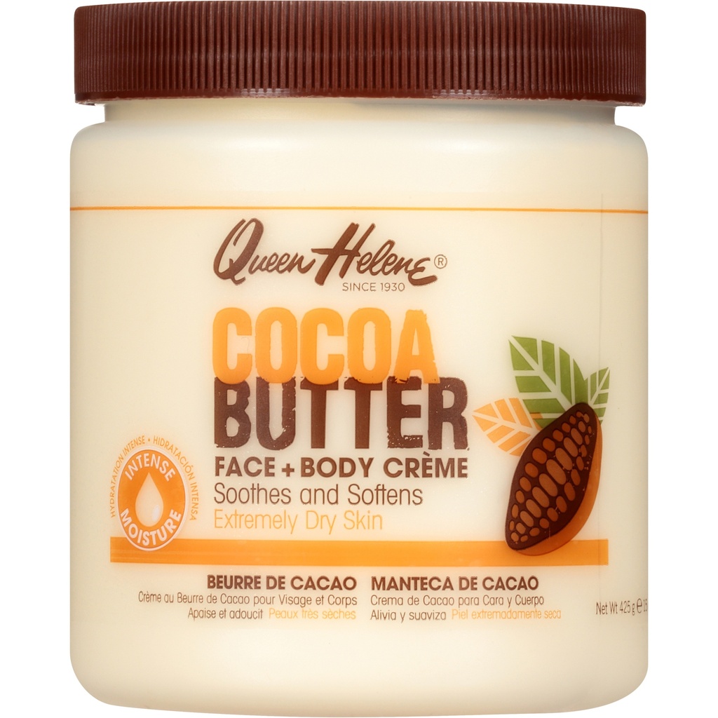 [SWTS-2057] Queen Helene Cocoa Butter Face + Body Crème Jar 15oz